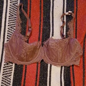 Victoria's Secret Lace Bra - Brown